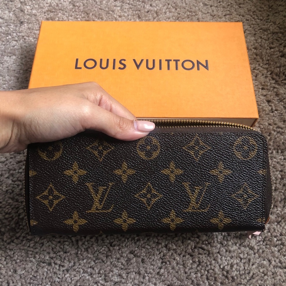 Louis Vuitton Brown Monogram Zip-Around Wallet
